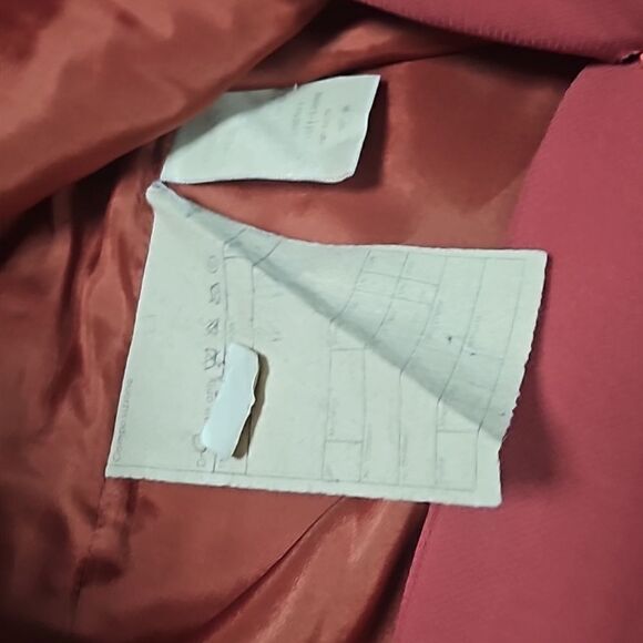 Vintage 80s Armani Red Equestrian Blazer Sport Jacket Read Discrimination - Picture 14 of 16